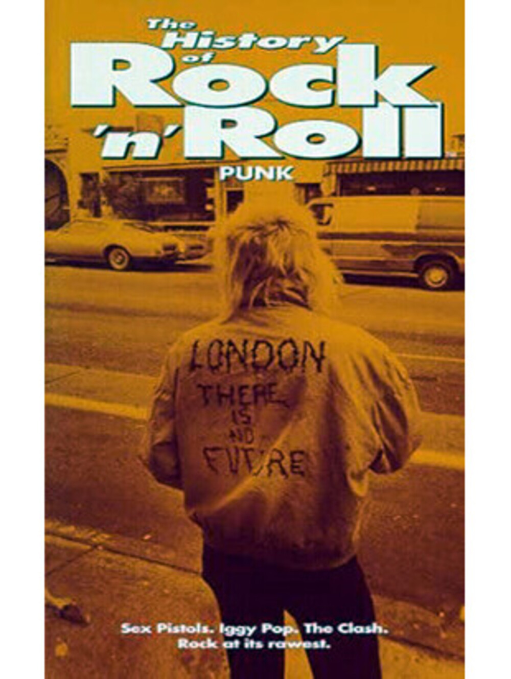 HISTORY OF ROCK N ROLL SERIES - PUNK VHS TAPE iggy pop, sex pistols, the clash
